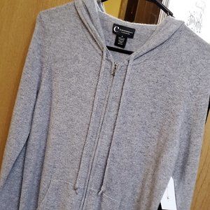 Bloomingdale's 100% Cashmere Hoodie